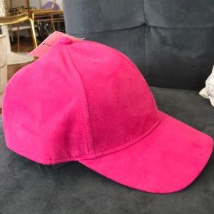 Pink faux shade baseball style hat